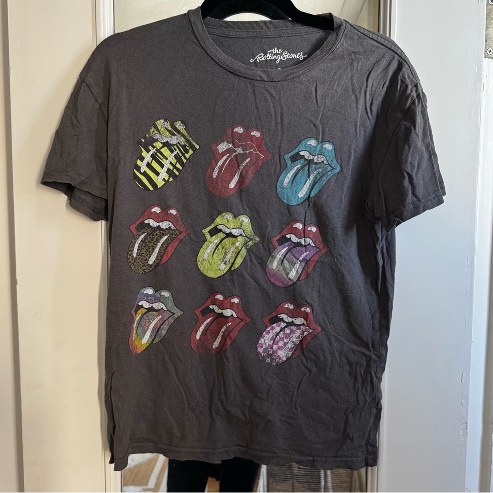 The Rolling Stones grey Tee -S - from vintage store
